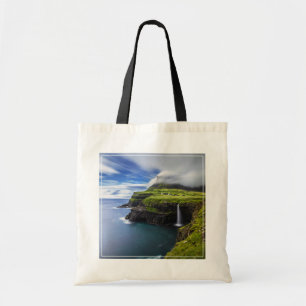 Waterval   Faeröer, Denemarken Tote Bag