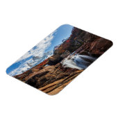 Waterval | Fitz Roy Mountain, Argentinië Magneet (Linkerzijde)