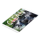 Waterval flexibele magneet voor "schone" vaatwasse (Linkerzijde)