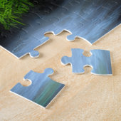 Waterval & Flowers Jigzaag Puzzle Legpuzzel (Zijkant)