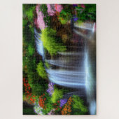 Waterval & Flowers Jigzaag Puzzle Legpuzzel (Verticaal)