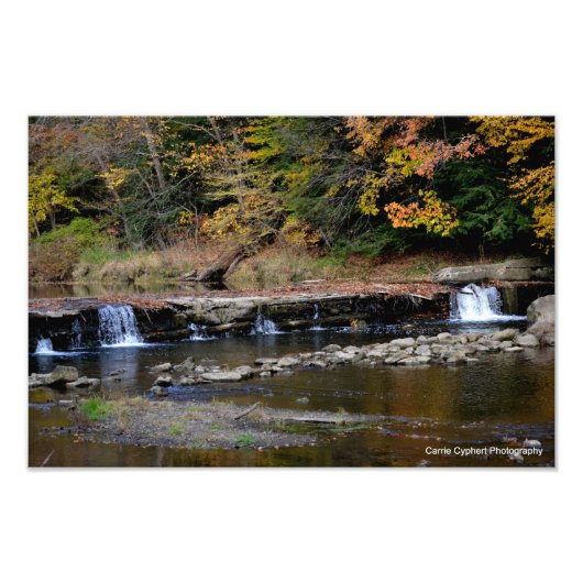 waterval foto afdruk (Voorkant)