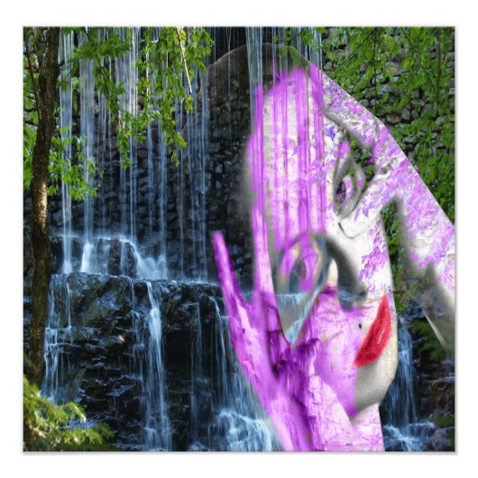 Waterval Foto Afdruk (Voorkant)