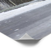Waterval Foto Poster (Hoek)