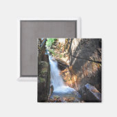 Waterval Franconia Notch State Park NH Magnet Magneet (Voorkant / Achterkant)