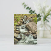 Waterval, Gatineau Park, Quebec Briefkaart (Staand voorkant)