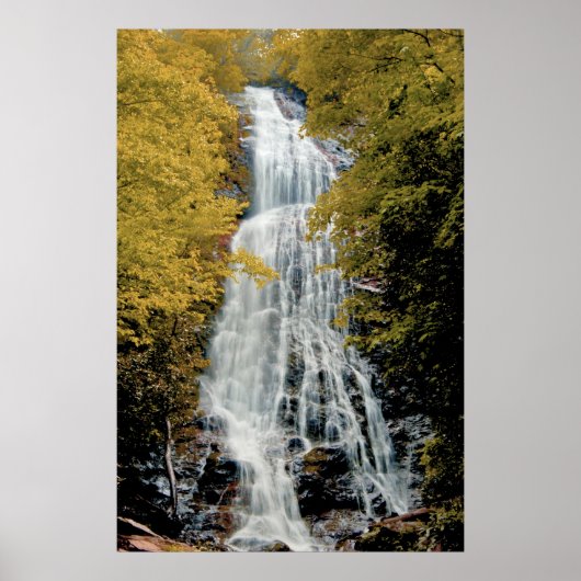 Waterval Great Smokey Mountain NP Poster (Voorkant)