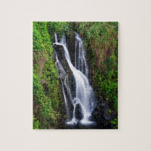 Waterval, Hamakua-kust, Hawaii Legpuzzel