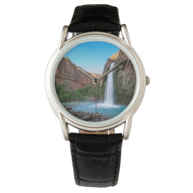 Waterval | Havasu-Herfsten op Sunset Horloge (Voorkant)