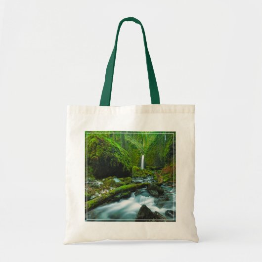 Waterval | Herfsten van Grotto, Oregon Tote Bag (Voorkant)