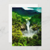 Waterval | Herfsten van San Rafael, Ecuador Briefkaart (Voorkant / Achterkant)