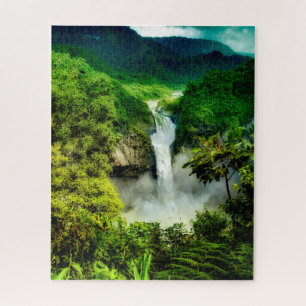 Waterval   Herfsten van San Rafael, Ecuador Legpuzzel