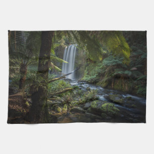 Waterval Hopetoun Herfsten, Nieuw-Zeeland Theedoek
