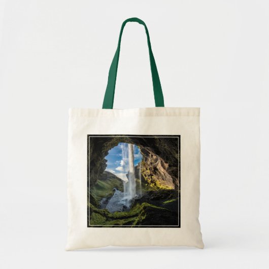 Waterval | IJslandse waterval Tote Bag (Voorkant)