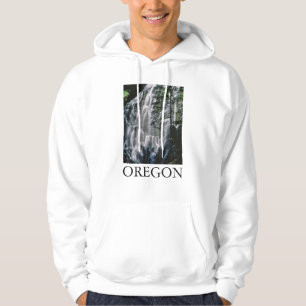 Waterval in bos, Oregon Hoodie