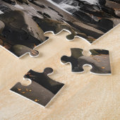 Waterval in de Bossen Puzzel Legpuzzel (Zijkant)