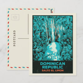 Waterval in de Dominicaanse Republiek, Salto El Li Briefkaart