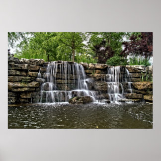 Waterval in de Ozarks Poster