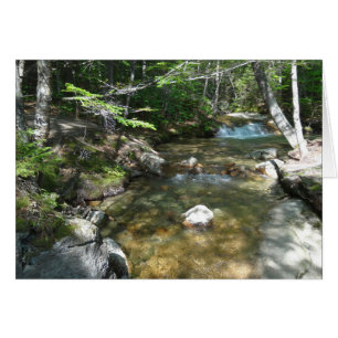 Waterval in de rivier de Pemigewasset III