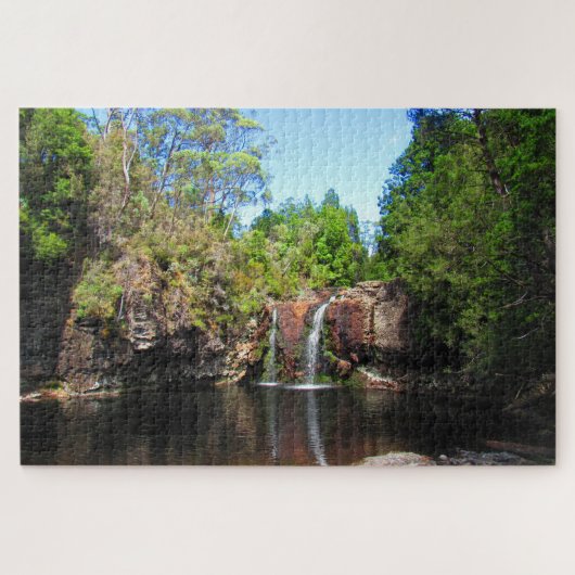 waterval in de wieg legpuzzel (Horizontaal)