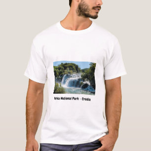 Waterval in het Nationaal Park Krka - Dalmatia, Kr T-shirt