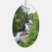 WATERVAL IN NC KERAMISCH ORNAMENT (Links)