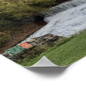 Waterval in New York Poster (Hoek)