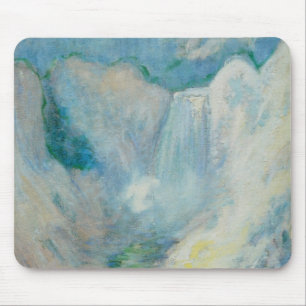 Waterval in Yellowstone door Tman,  kunst Muismat
