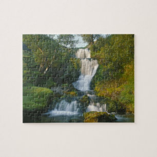 Waterval, Isle of Skye, Schotland Legpuzzel