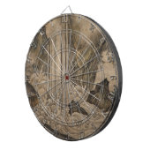 Waterval (Japanse landschapskunst) (Kano Motonobu) Dartbord (Voorkant Rechts)