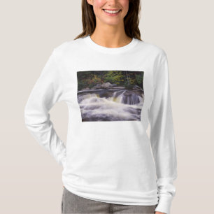 Waterval, Kancamagus Highway, White T-shirt