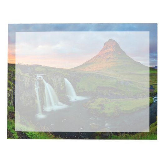 Waterval | Kirkjufall, IJsland Notitieblok (Voorkant)