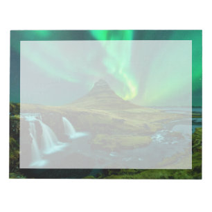 Waterval   Kirkjufellfoss Waterfall, IJsland Notitieblok