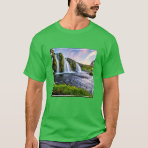 Waterval Kirkjufellsfoss, IJsland T-shirt
