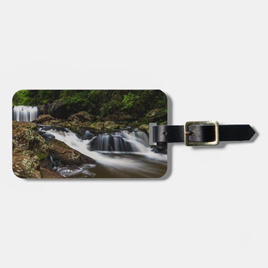 Waterval Lip Herfst Gold Coast Australië Bagagelabel (Voorkant horizontaal)