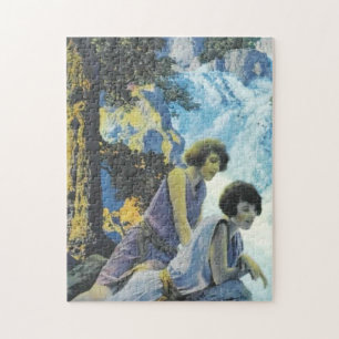 Waterval - Maxfield Parrish Legpuzzel