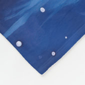 waterval met zeemeerminnen fleece deken (Hoek)