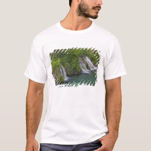 Waterval, Nationaal Park Plitvicemeren en T-shirt