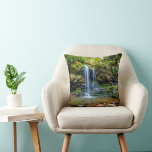Waterval   Nationaal park Smokey Mountain Kussen