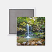 Waterval | Nationaal park Smokey Mountain Magneet (Voorkant / Achterkant)