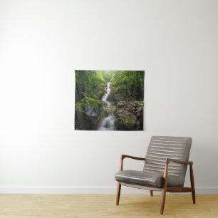 Waterval   Nationaal park van het Phayao-gebergte Wandkleed