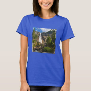 Waterval Nationaal park Yosemite T-shirt