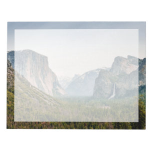 Waterval   Nationaal park Yosemite Valley Notitieblok