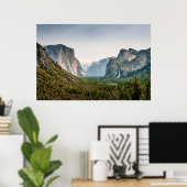 Waterval | Nationaal park Yosemite Valley Poster (Thuiskantoor)