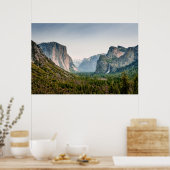 Waterval | Nationaal park Yosemite Valley Poster (Keuken)
