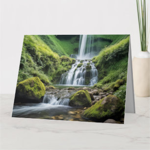 Waterval Natuur Buitenlandschap Rustig Rustig Kaart