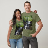 Waterval Noord-Carolingebergte T-shirt (Unisex)