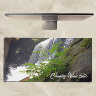Waterval North Carolina Mountain Landschap Bureaumat