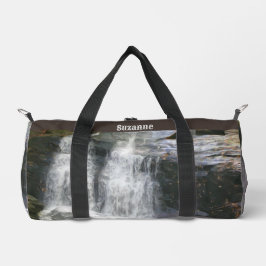  waterval olieverfschilderij gepersonaliseerd plunjezak