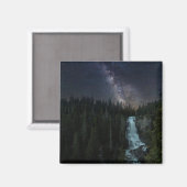 Waterval | Olympisch park Whistler Magneet (Voorkant / Achterkant)